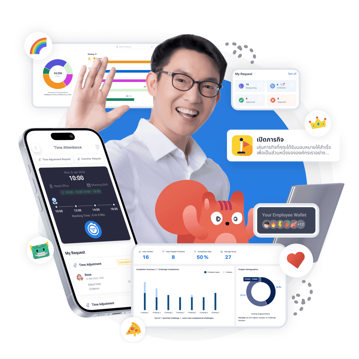 ระบบลางานออนไลน์